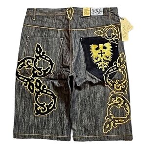 🆕️Russo Exclusive Underground Denim Jean Shorts. Men's Size: 38Wx14 1/2L.